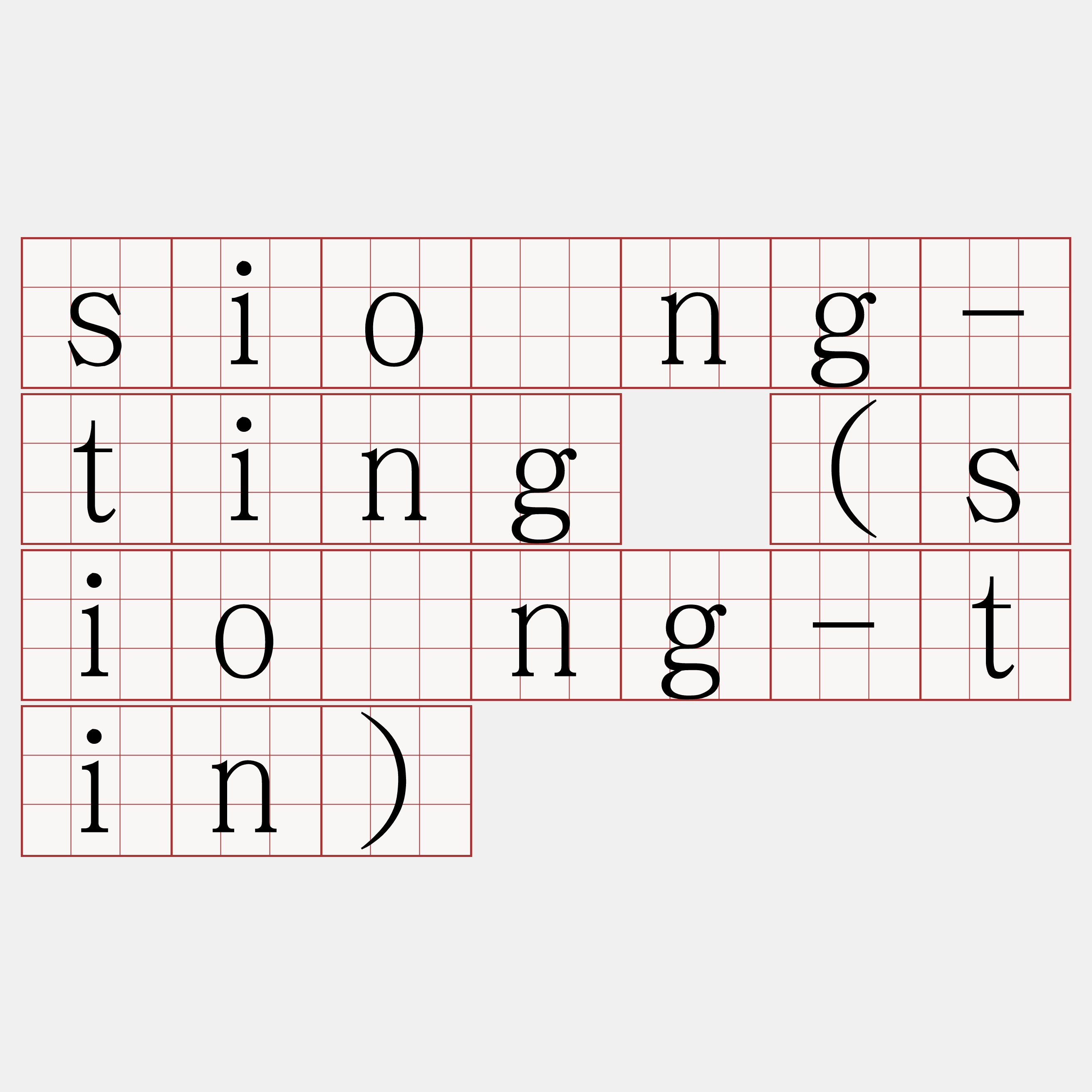 siōng-ting (siōng-tin)